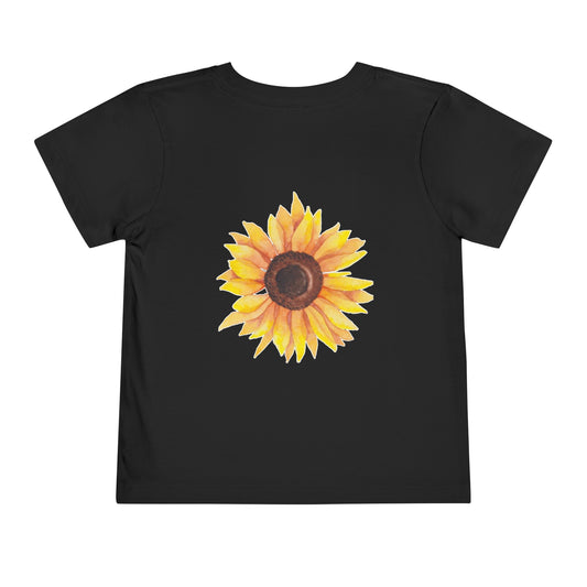 Sunflower Toddler Short Sleeve Tee