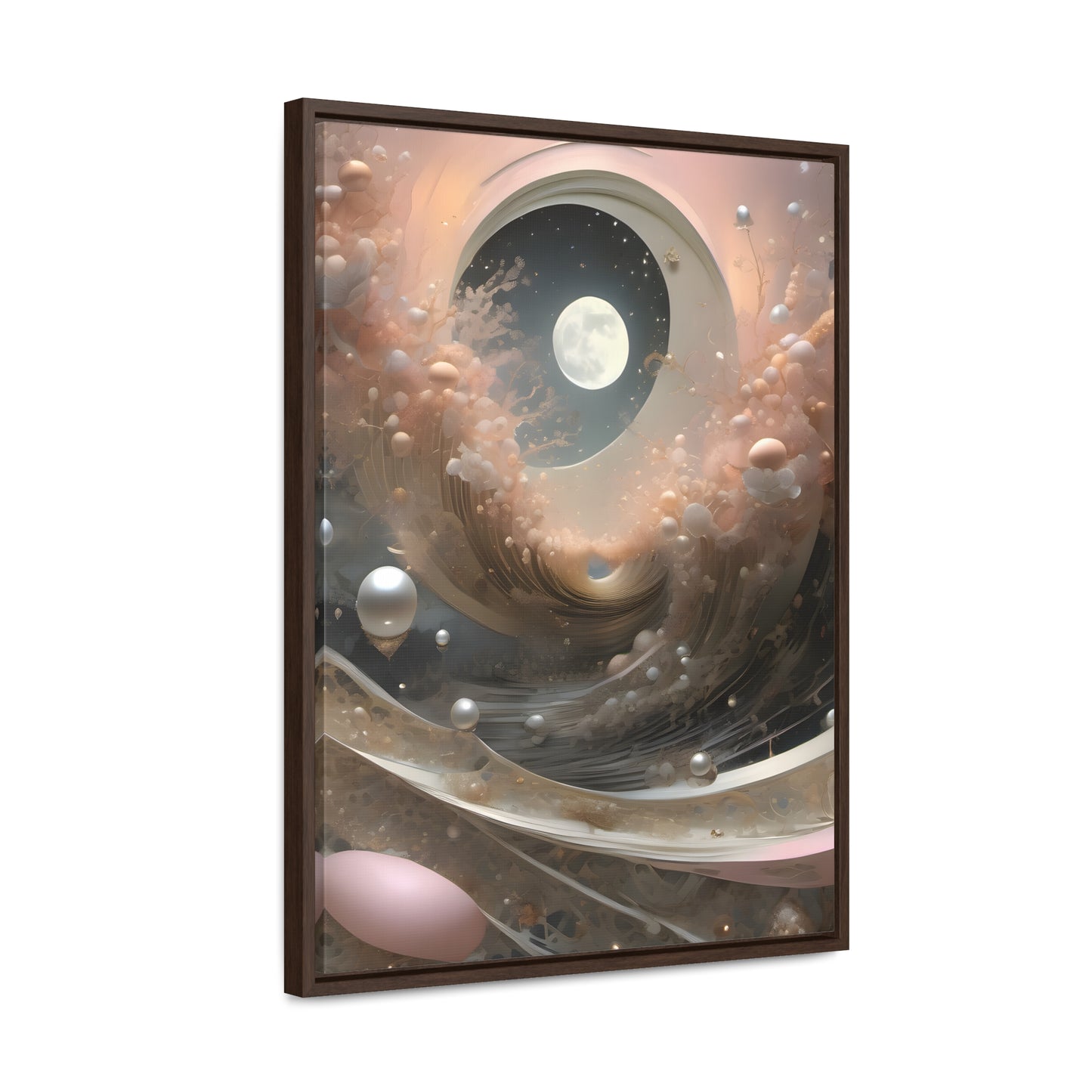 Pearl Deco Gallery Canvas Wraps, Vertical Frame