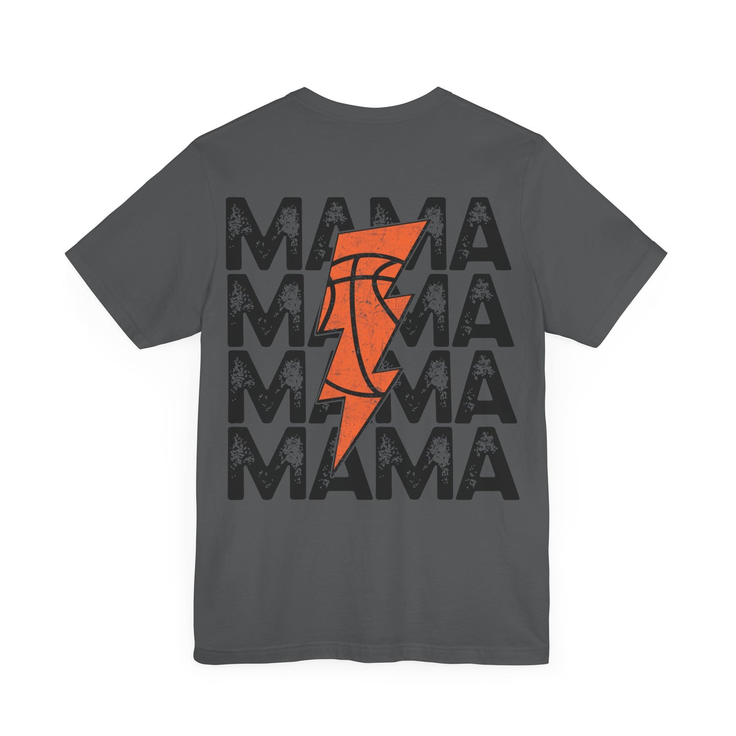 Distressed football mama Unisex Jersey Short Sleeve Tee