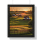 Farmhouse framed poster