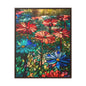 Stained glass garden Gallery Canvas Wraps, Vertical Frame