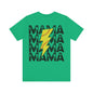 Distressed Softball mama Unisex Jersey Short Sleeve Tee