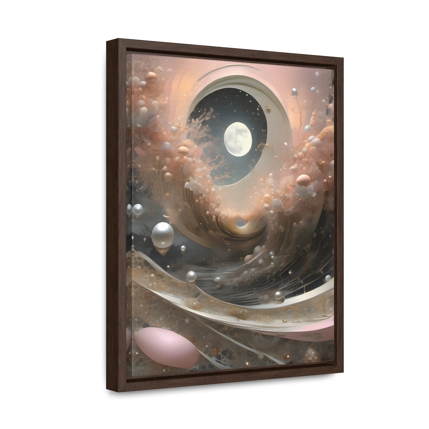 Pearl Deco Gallery Canvas Wraps, Vertical Frame