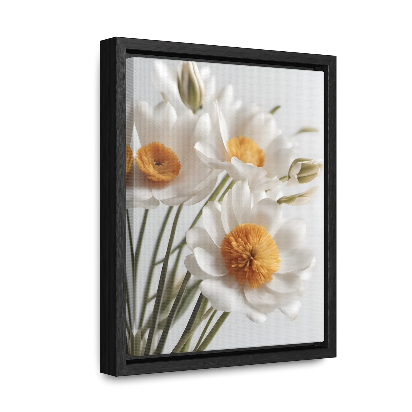 Daisy Gallery Canvas Wraps, Vertical Frame