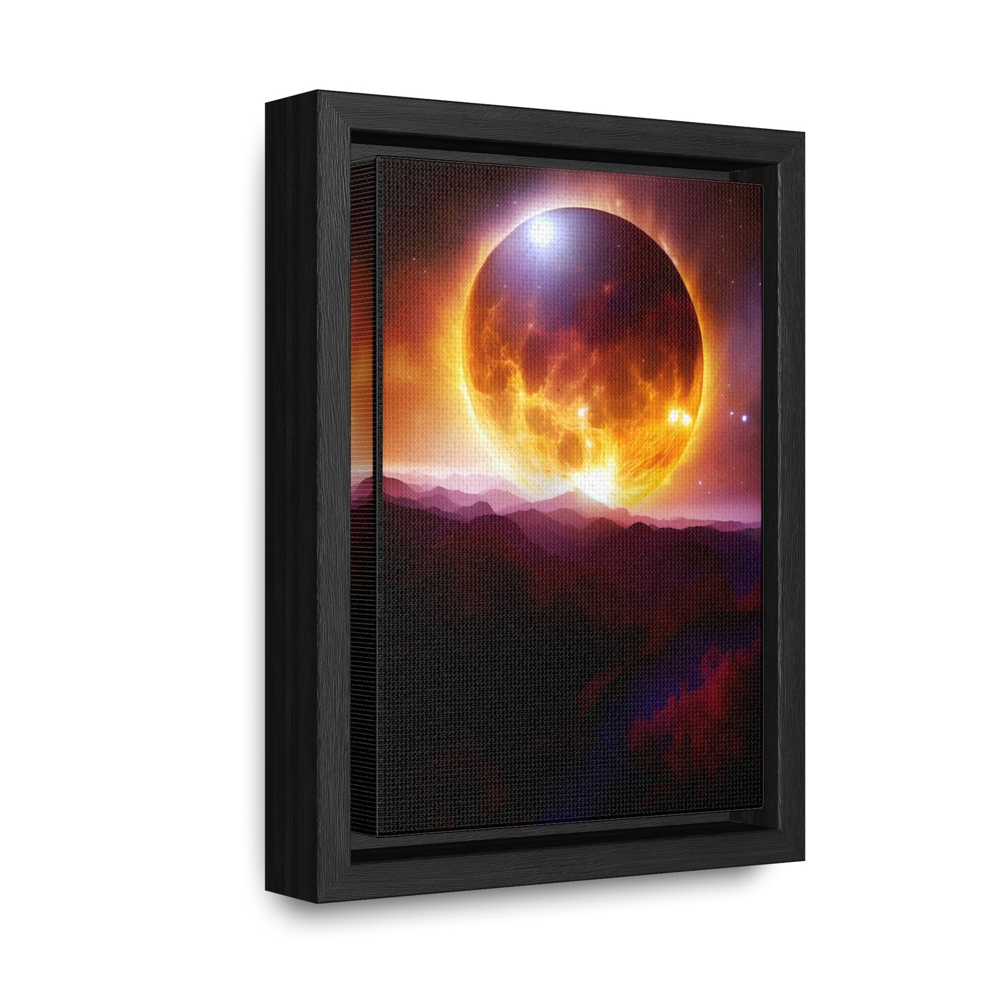 Eclipse Matte Canvas, Stretched, 0.75"