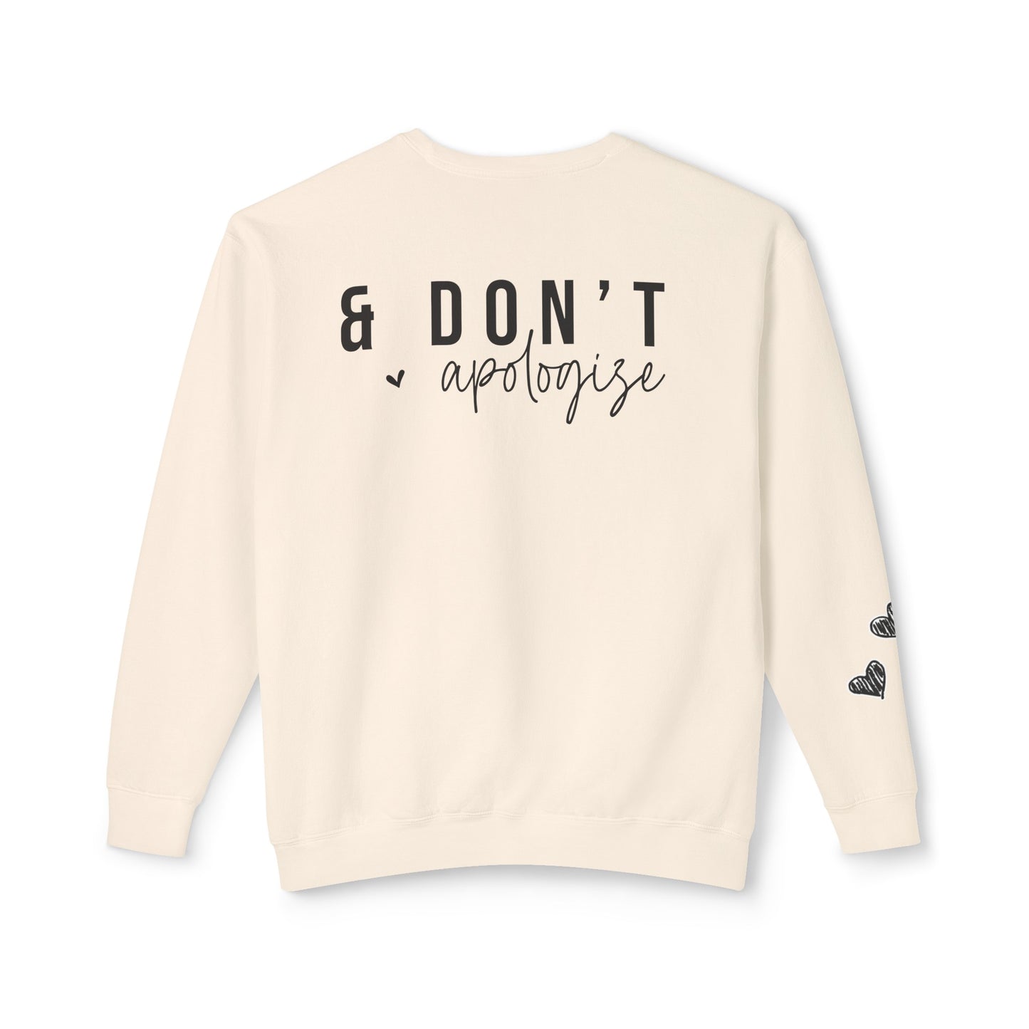 Be yourself Unisex Lightweight Crewneck Sweatshirt