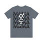 Distressed Soccer mama Unisex Jersey Short Sleeve Tee