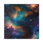 Alcohol ink Galaxy Matte Canvas, Stretched, 0.75"