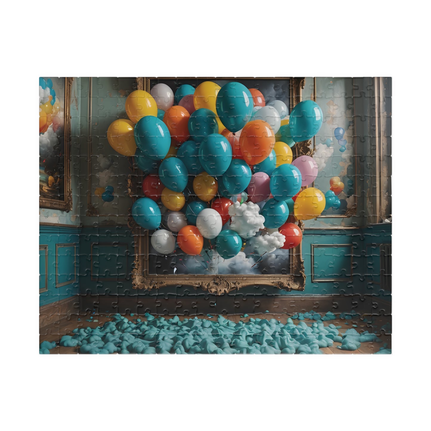 Broken balloon Puzzle (110, 252, 520, 1014-piece)