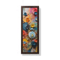 Paper flowers 4 Framed Vertical Poster