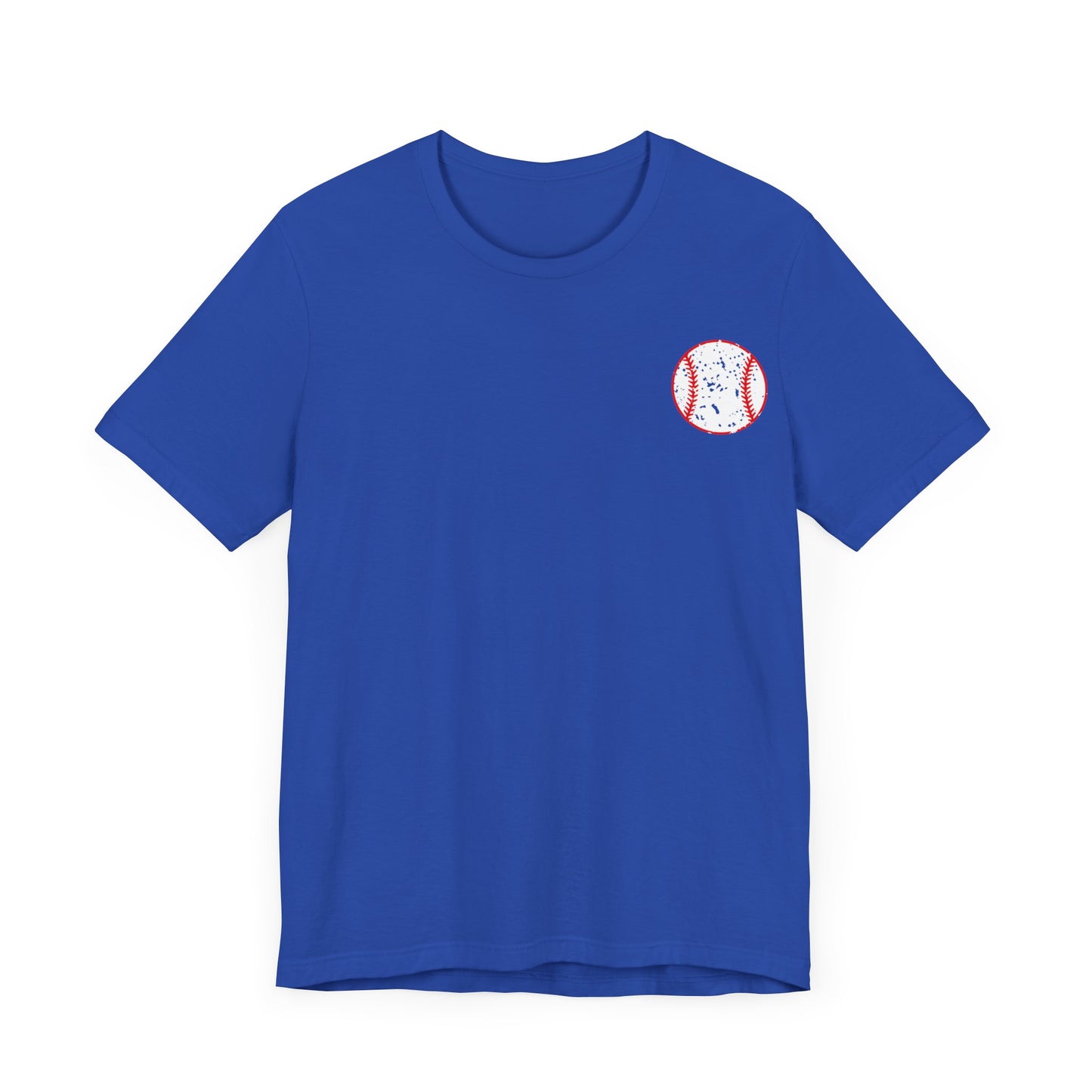 Distressed baseball mama Unisex Jersey Short Sleeve Tee