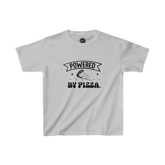 Powered by pizza Kids Heavy Cotton™ Tee