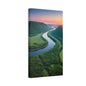 Mississippi River Valley Canvas Stretched, 0.75"