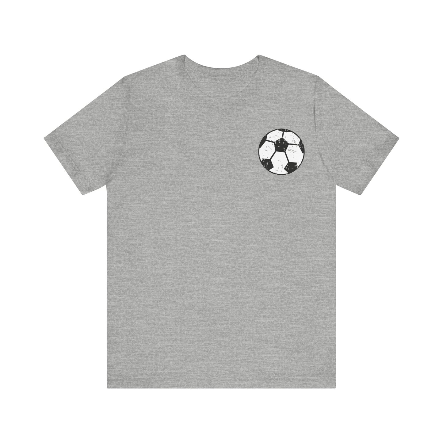 Distressed Soccer mama Unisex Jersey Short Sleeve Tee